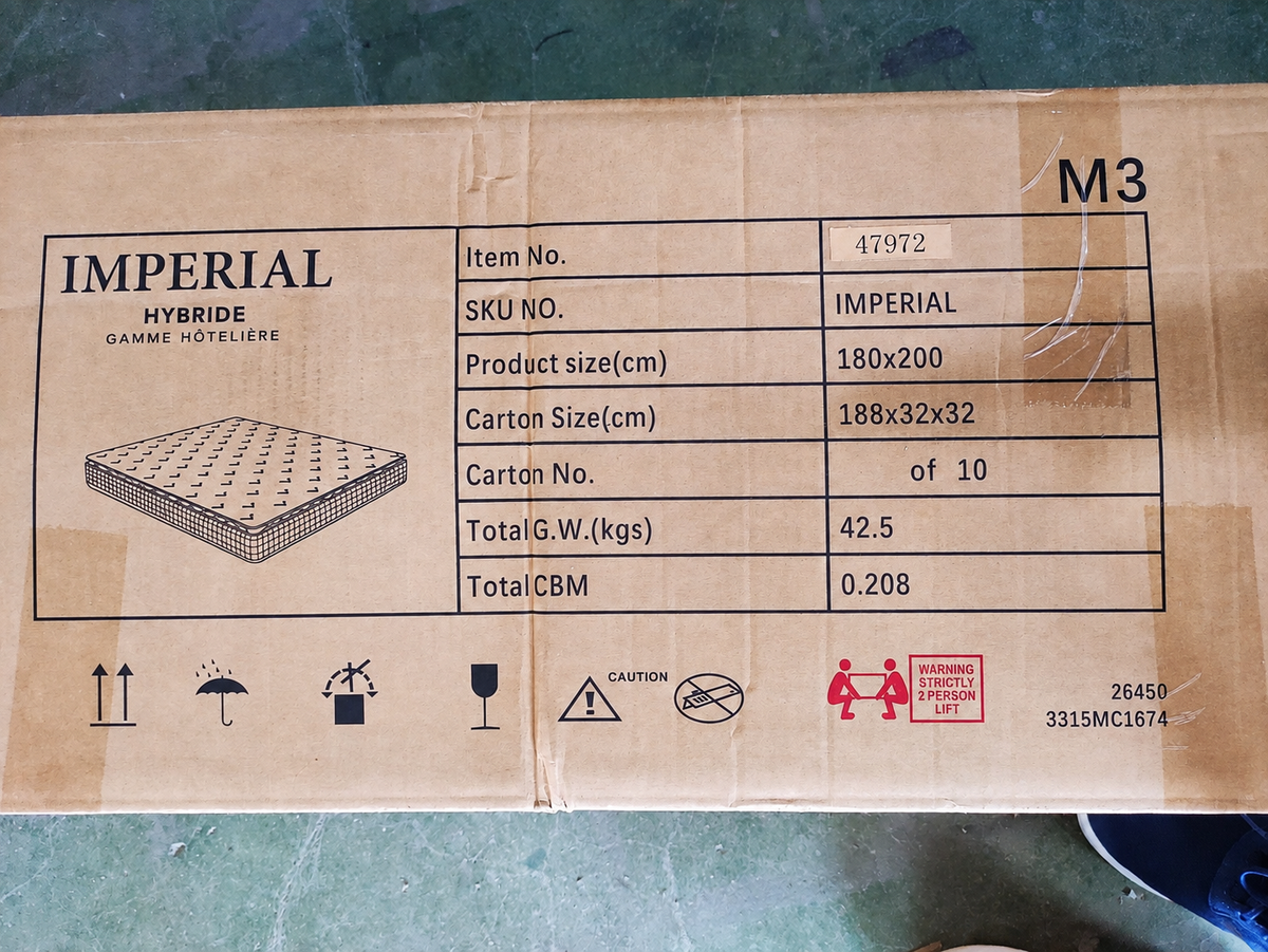 Matelas IMPERIAL hybride