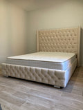 Lit coffre ROYAL 160/200 beige