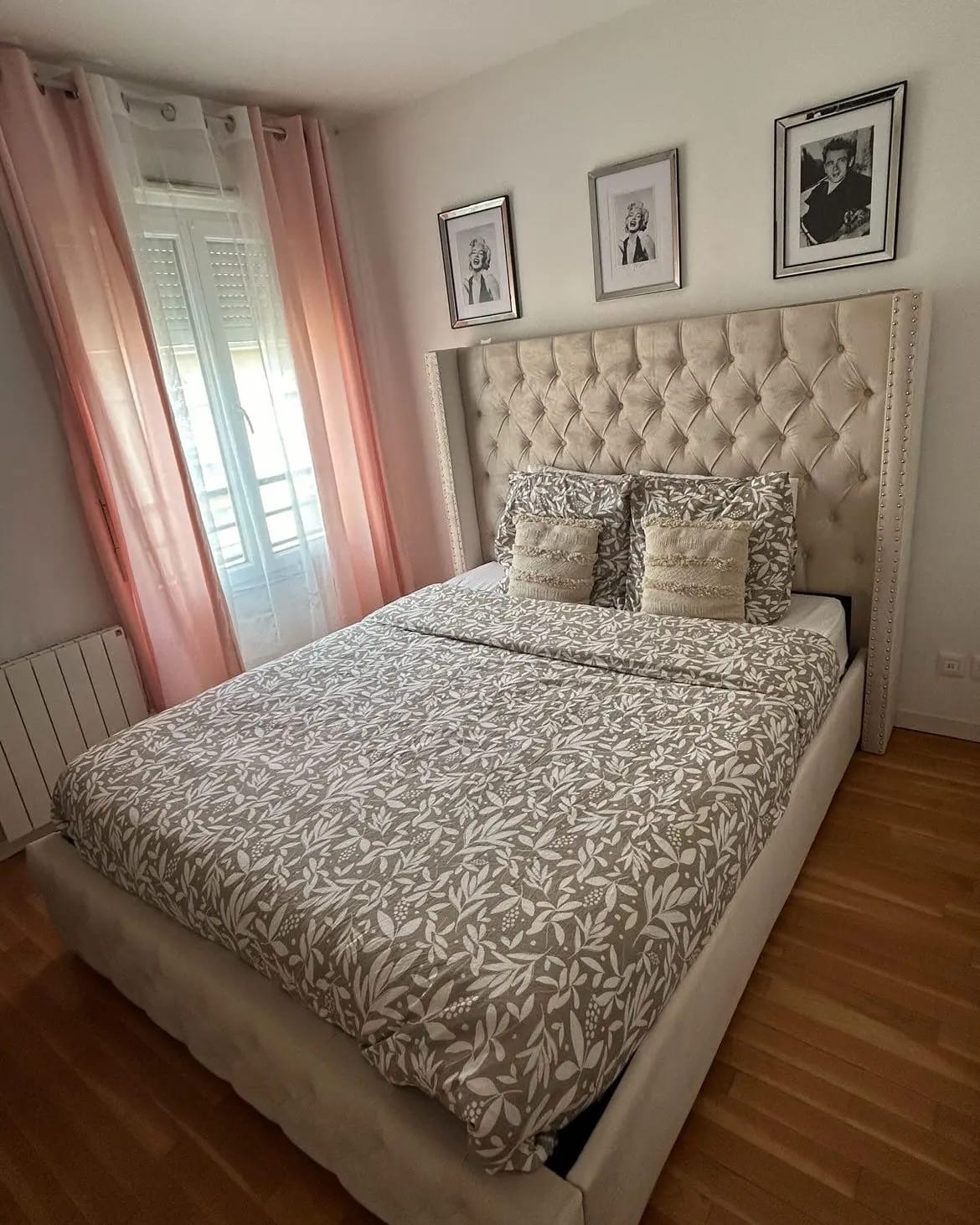 Lit coffre ROYAL 160/200 beige
